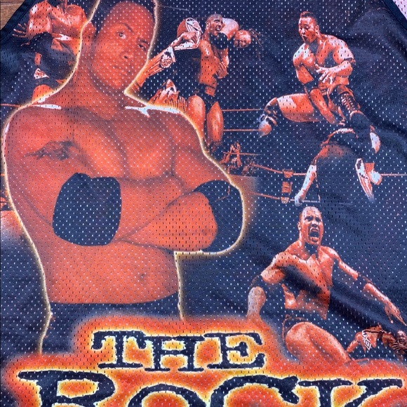 Vintage the rock wwf tank top - Picture 3 of 7